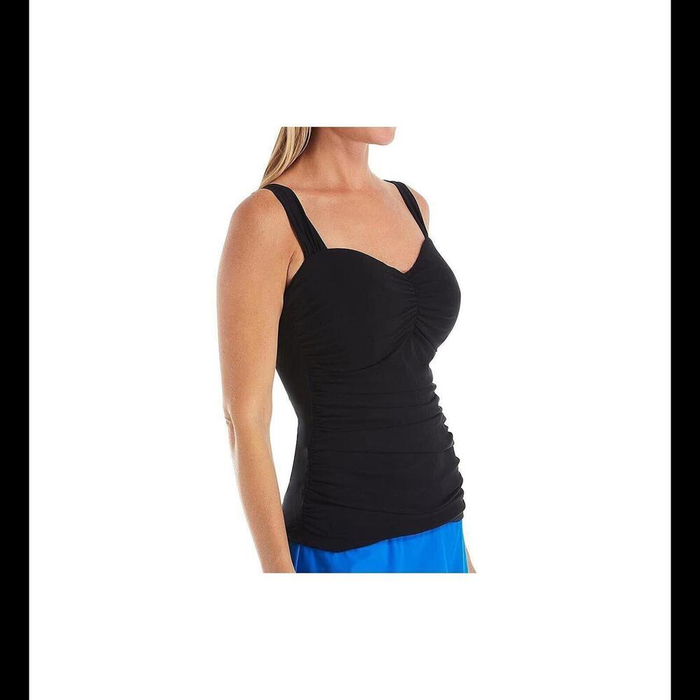 Profile by Gottex Women's Sweetheart Cup Sized Tankini Swimsuit Size 34 D